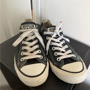 Converse All Star Black Canvas Shoes